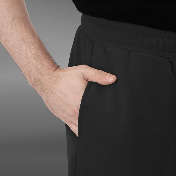 Спортивні утеплені штани Oversize. Чорний 902-b-s фото