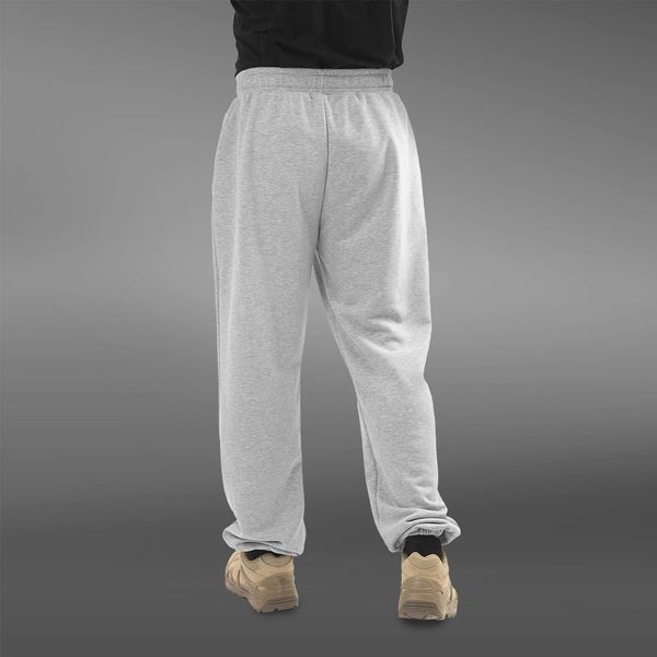 Спортивні штани Oversize. Сірий 857-gr-s фото