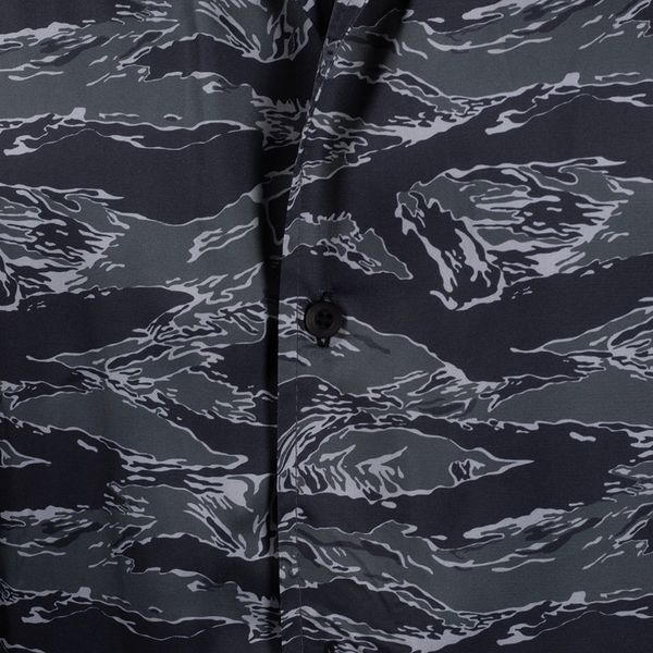 Гавайська сорочка Surf. Black Tiger Stripes Camo 706-btsc-s фото