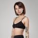 Спортивный топ с декоративными швами. Чёрный 2305-S-9240-BK-BF-GIG фото 2