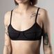 Спортивный топ с декоративными швами. Чёрный 2305-S-9240-BK-BF-GIG фото 4