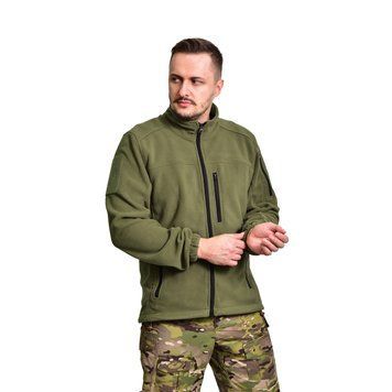 Флісова кофта на блискавці M1014. Ranger Green 838-rg-l фото